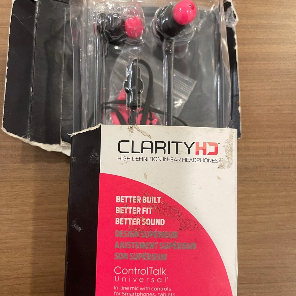 New earphones